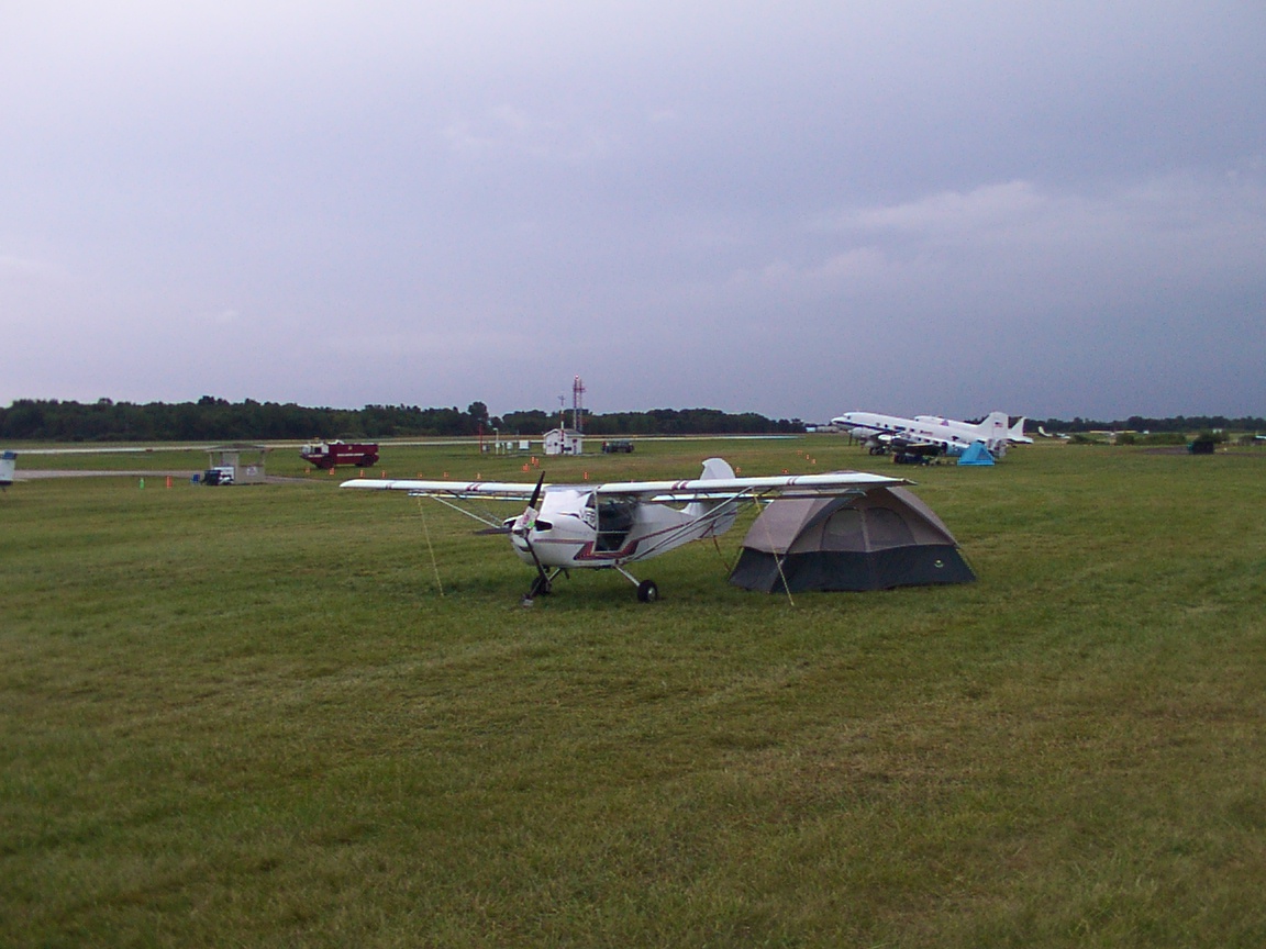 The field was practically deserted by Monday morning.   