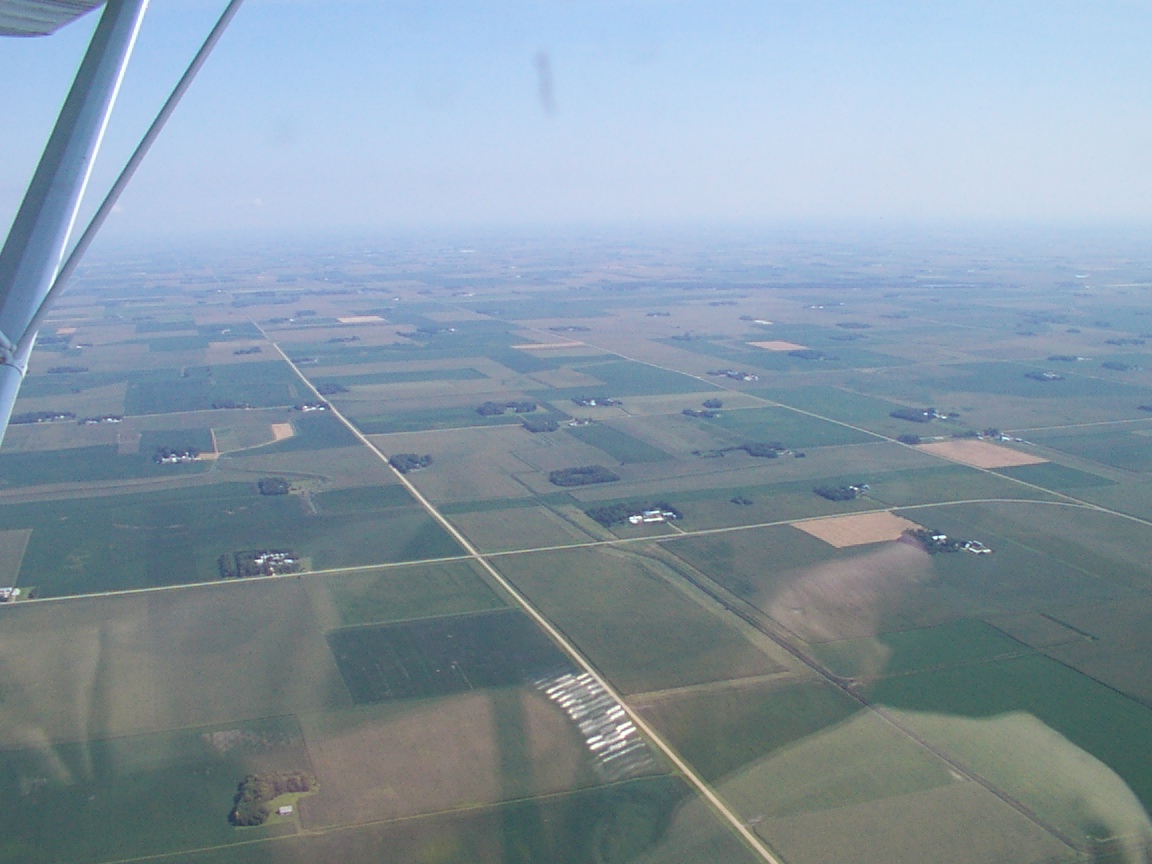 Another view of of the beautiful farmland - either Minnesota or Wisconsin.  